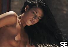 Lesbian MILFS KISS and FINGER to ORGASM