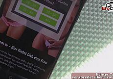 deutsche amateur milf mit dicken titten fickt in der küche pov