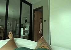 i got so horny in the shower, can i suck your dick