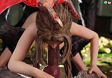 aerith takin 2 werewolves deepthroat n anal, oops i mean wow!