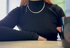 she removed condom for deep sucking massage