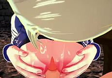 android 18 gets wild in dragon ball z pov action