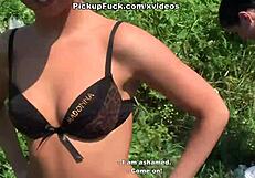 Fuck Young 18+ Girl in Public Nature