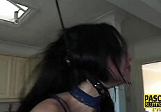 tied up tight and anally banged hard, this submissive takes it deep.