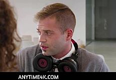 Anytime4k - Free Use Office! Crush Breaks Heart Again!