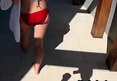 Amateur brunette, ready for your first anal?