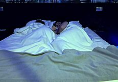 i'm stuck sharing bed with hubby's friend, angry latina vibes