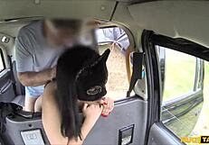 Bold Role Play Pussy Cat Chick Banged Hard in Backseat