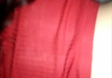 crossdresser cums on big-assed latina's buttocks