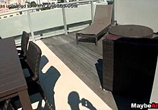 Amateur brunette, ready for your first anal?