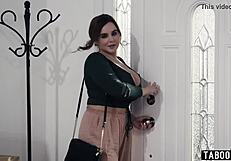 huge tits milf maid natasha nice cleans house for horny couple in hardcore 3some