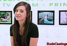 petite beauty bound and fucked at audition?
