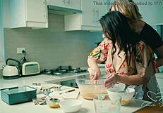 Teaser Charlie Forde dominates Chasey with wild kitchen licking! Full video on XRed!