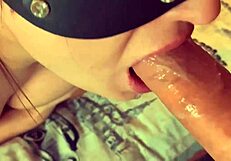 Detailed blowjob leads to deepthroat and cumshot on oral