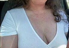 Gorgeous Milf Cums Hard In McDonald's Drive Thru!