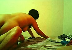 Sexo duro con la novia de mi amigo colombiana horny shaved pussy cumshot