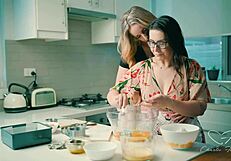 Teaser Charlie Forde dominates Chasey with wild kitchen licking! Full video on XRed!