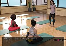 alex spies on latisha changing her dress in dreams of desire