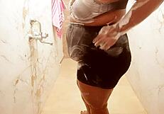 Watch this Bhutan milf flashing her boobs on webcam