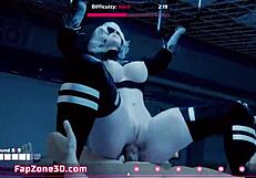 cock hero - 3d naughty girl fucked in all poses