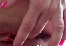 squirting fingers tease wet shaved pussy