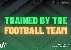 Football Team Says, 'Worship Our Muscles in This Gangbang!'