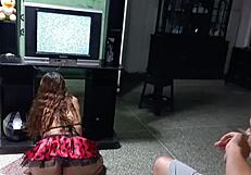 Cuckold Exclaims, 'Fuck Her Pussy!'