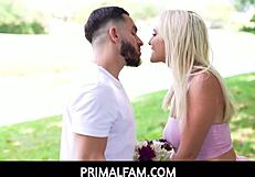 Stepbrother helps his lonely stepsister get laid on cam