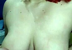 Sucking his dick while playing with big tits evokes deep emotions