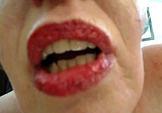 mature goddess dawnskye1962 shares smoking kisses and titty play