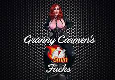 Granny Velma's Secret Double Dildo Adventure