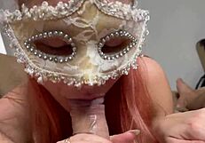 the 18 yo virgin says, i love sucking this big cock for the pizza deliveryman, deepthroat and creampie!