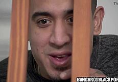 black babe feels wild doing yoga with new friend