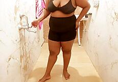 Sexy young lady from Sikkim poses seductively.