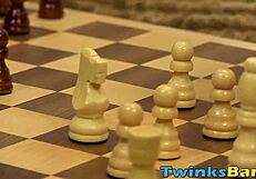 does smart gay jasper robinson get barebacked by chess twink?