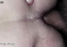 Pov closeup bareback bottom gay hairy ass breeding