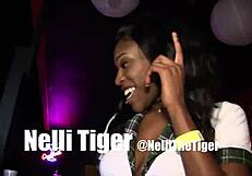 Houston Freaky 5: Nelli Safarri, Tiger, Kimberly Buggati, Sheli Ice Rip Clothes Off In Intense Striptease