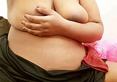 Desi Aunty's Big Tits Exposed in Family Encounter