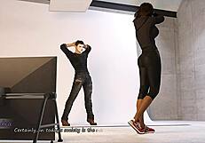 Big city pleasures with Cassie earning cash for sexy poses.