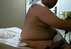 Naughty guy cums while I suck everything