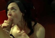 Slut with Nice Ass Gets Anal Blowjob and Gaping Fuck