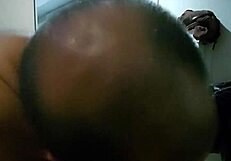 Naughty guy cums while I suck everything