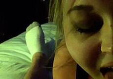 I, uh, watch my sexy girlfriend from pov with my friend, it's so hot.