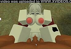 Cute Milf Jumps Dick in Femdom Game