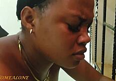 two skinny ebony teens bent over in doggystyle get punished by big dick cop in uniform dirty talking inside police cell