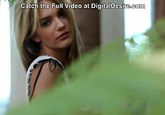 Kenna James Soaks Plants While Teasing With Perky Big Tits