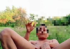 Myanmar Gay Twink Fucks Outdoor Anal