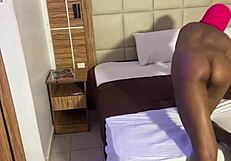 she blessed him with good handjob rimming and blowjob