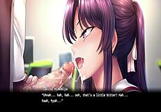 Saimin secret blowjob anime hentai