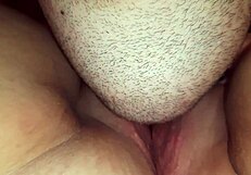 Extreme Closeup Eating of Fat Juicy Pussy